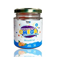 Omega 3-6-9 Para Niños 70 Gomitas Tmx Wellness Sabor Naranja